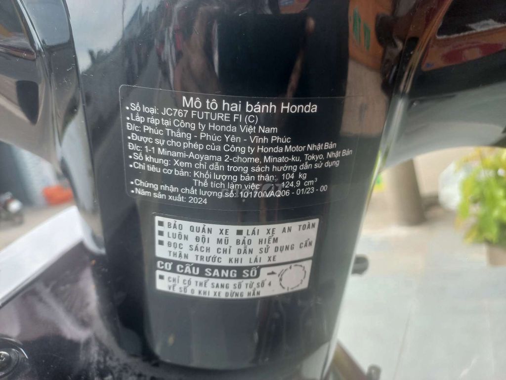 Honda Future LED 2024 Đỏ 7000 km. Mua bán Xe máy tại Huyện Hóc Môn Tp Hồ Chí Minh được đăng bởi Trương minh khoa hình 7