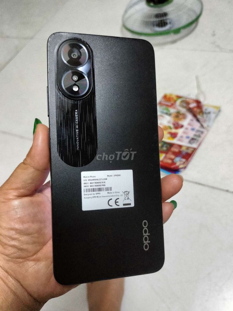 OPPO A18 128GB zin đẹp full . Mua bán Điện thoại tại Quận Bình Tân Tp Hồ Chí Minh được đăng bởi Trần Thị Thu  hình 1
