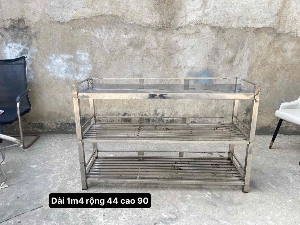 Kệ Inox 3 tầng. Mua bán Tủ, kệ gia đình tại Quận 12 Tp Hồ Chí Minh được đăng bởi Tường Vy hình 1
