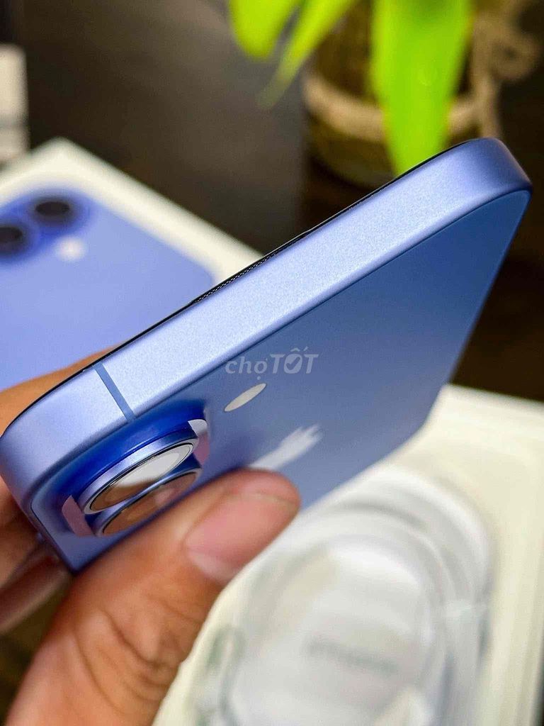 Apple iPhone 16 128GB Xanh navy. Mua bán Điện thoại tại Huyện Bến Lức Long An được đăng bởi Quốc Thiện hình 1