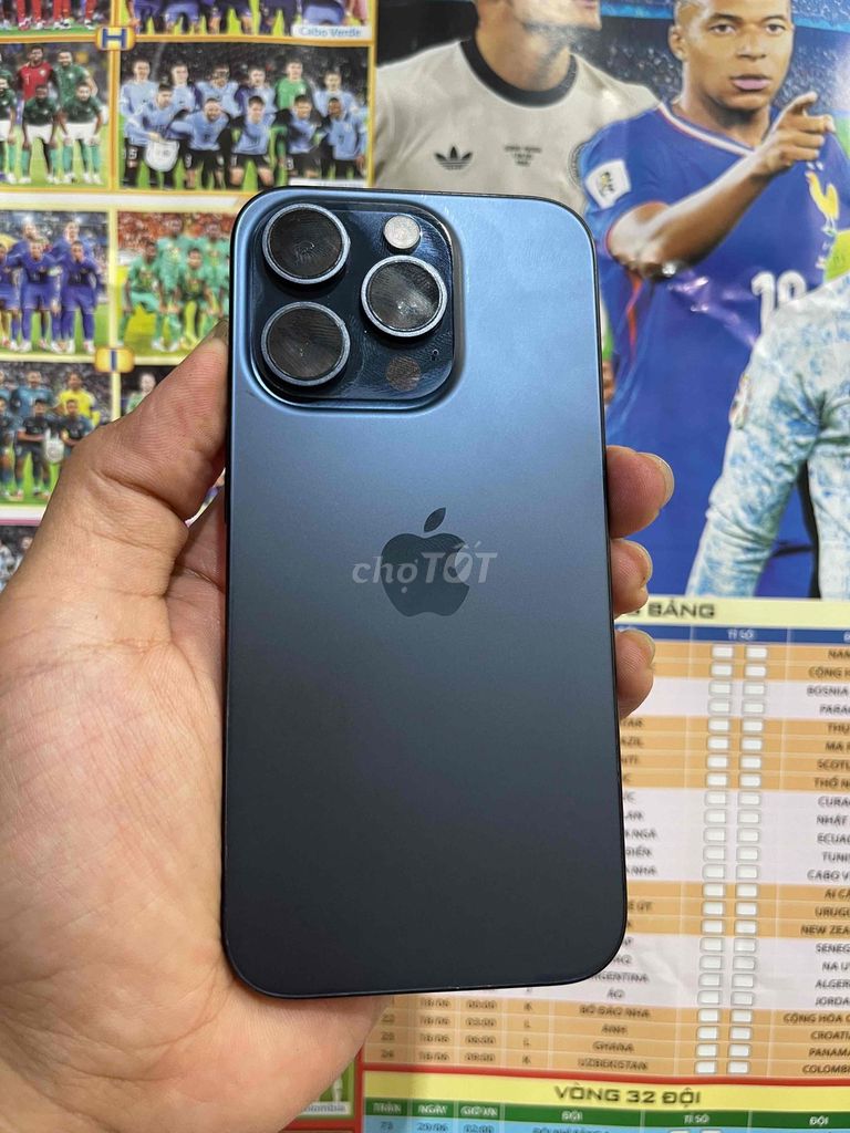 Apple iPhone 15 Pro 256GB Xanh. Mua bán Điện thoại tại Quận Hai Bà Trưng Hà Nội được đăng bởi Bình An hình 1