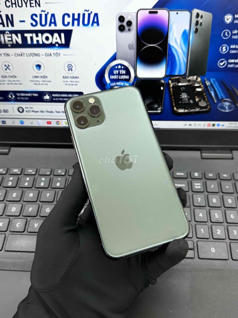 iPhone11 Pro 64GB MÁY QUỐC TẾ ZIN FULL CHỨC NĂNG. Mua bán Điện thoại tại Thành phố Biên Hòa Đồng Nai được đăng bởi DT MOBILE BIÊN HOÀ hình 1