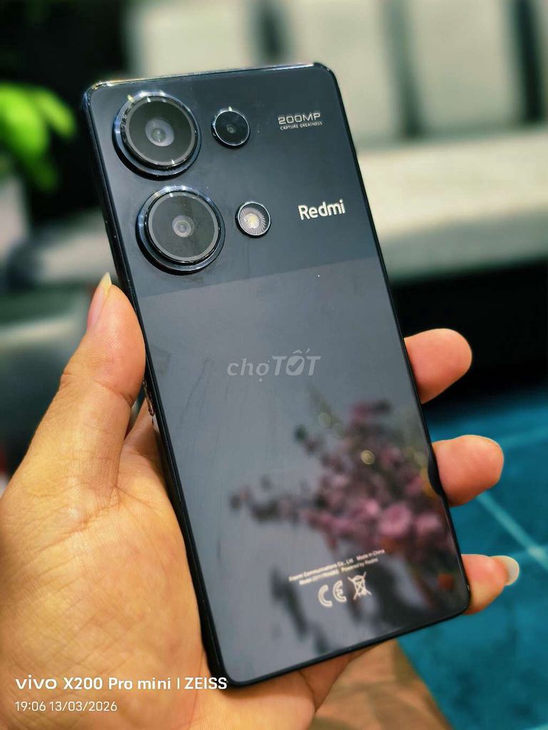 Xiaomi Redmi Note 13 Pro 128GB Đen. Mua bán Điện thoại tại Quận Tân Bình Tp Hồ Chí Minh được đăng bởi Táo Bán Lổ hình 1