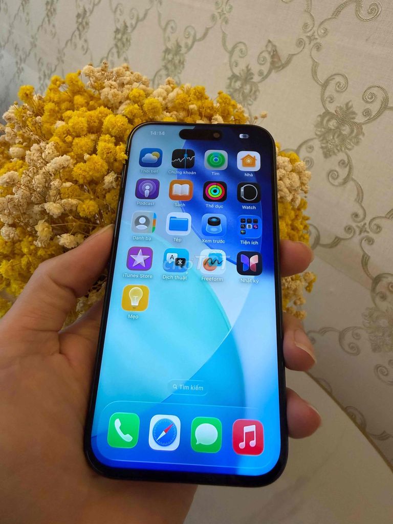 iPhone 15 Pro 128GB Đen dùng wifi. Mua bán Điện thoại tại Quận Ninh Kiều Cần Thơ được đăng bởi everest hình 1