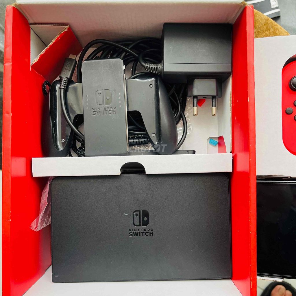 Nintendo Switch OLED Neon Fullbox. Mua bán Thiết bị chơi game tại Quận 5 Tp Hồ Chí Minh được đăng bởi school stone hình 3
