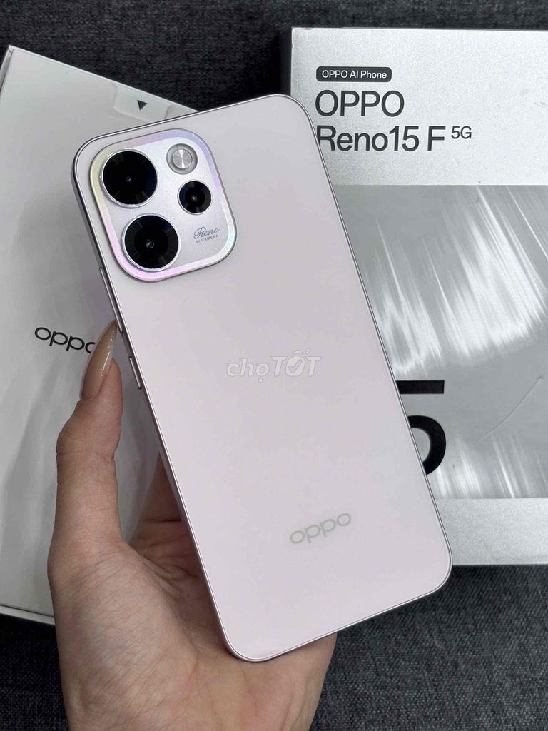 Oppo Reno 15F 5G 12/256GB Hồng Vn Bh 6/2027 TGDĐ. Mua bán Điện thoại tại Quận Ninh Kiều Cần Thơ được đăng bởi Quý Mobile Cần thơ hình 1