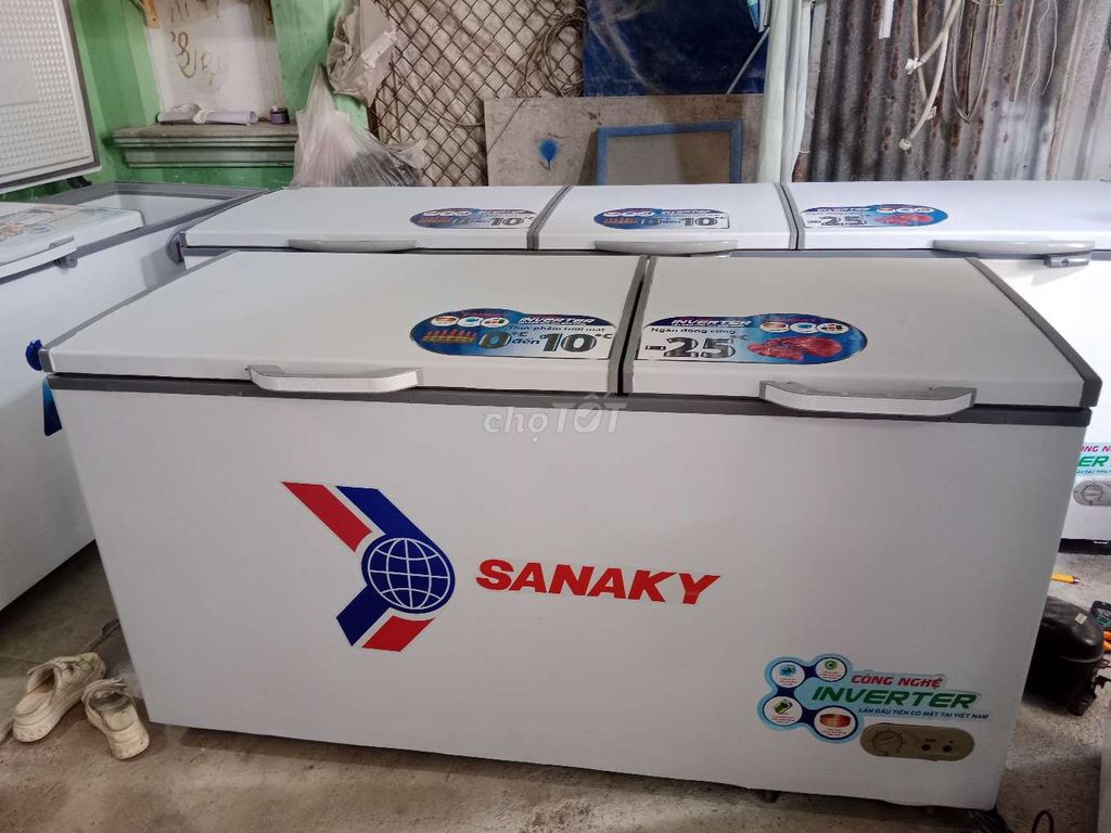 Bán tủ đông suốt Sanaky 700 lít đẹp như hình