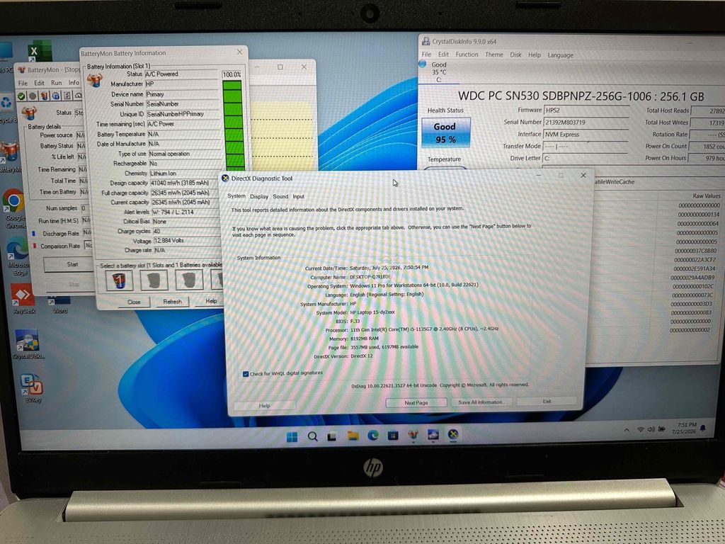 HP Laptop 15 i5 gen 11 8GB/256GB Bạc. Mua bán Laptop tại Quận Đống Đa Hà Nội được đăng bởi Nam Đường Láng hình 1