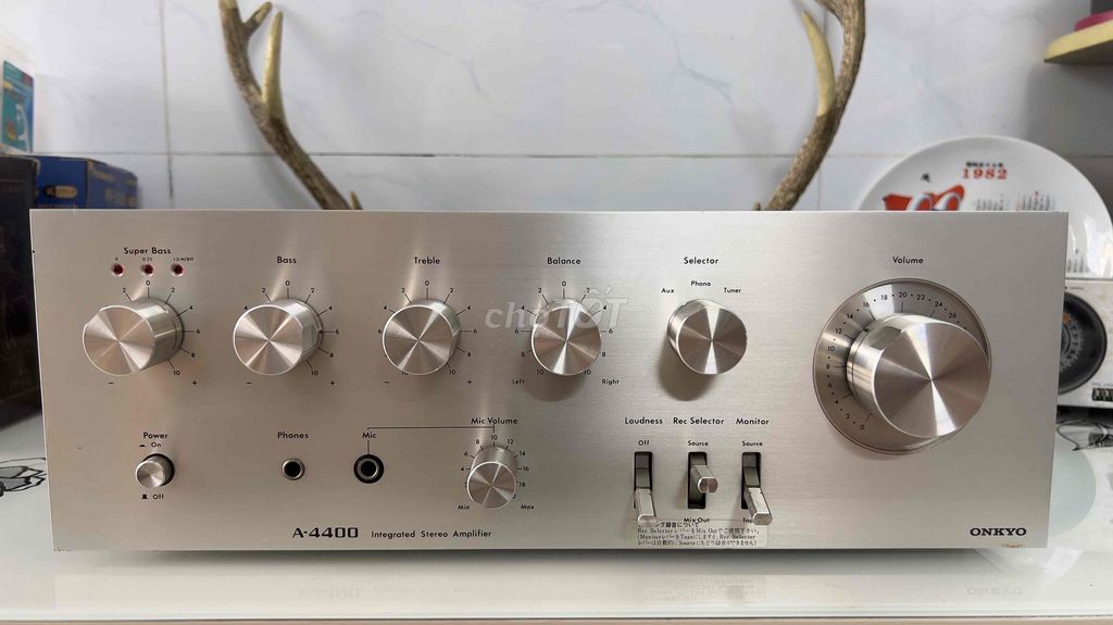 Amply Onkyo A-4400 Bạc. Mua bán Tivi, Âm thanh tại Quận Bình Tân Tp Hồ Chí Minh được đăng bởi NGUYỄN DƯƠNG hình 1