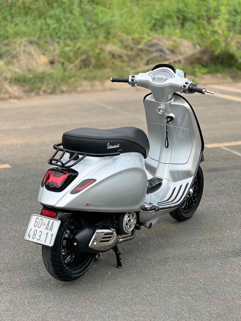 Vespa Sprint Bạc Porsche 2016 Úp Full Led Có Góp🎉🎉. Mua bán Xe máy tại Thành phố Biên Hòa Đồng Nai được đăng bởi Xe Máy Phát Đồng hình 4