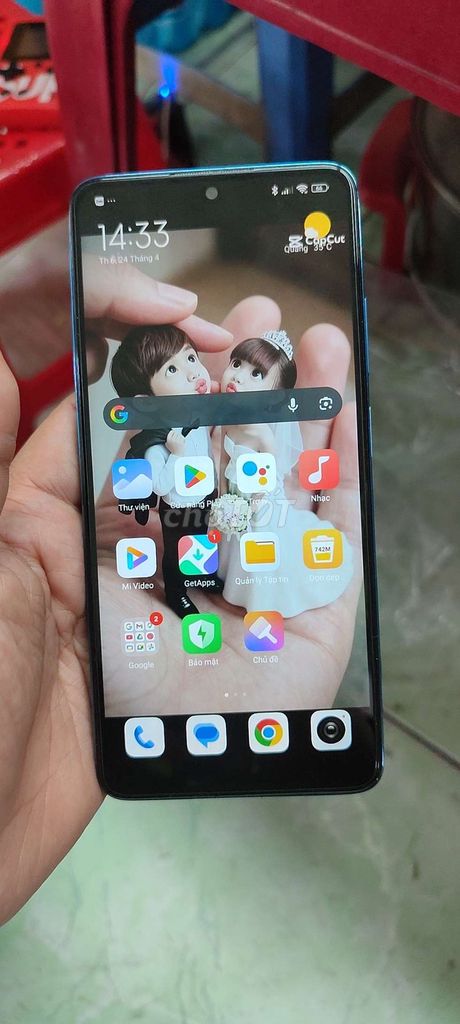 Xiaomi Redmi Note 12 Pro 128GB Xanh. Mua bán Điện thoại tại Quận Tân Bình Tp Hồ Chí Minh được đăng bởi Pi Em hình 1