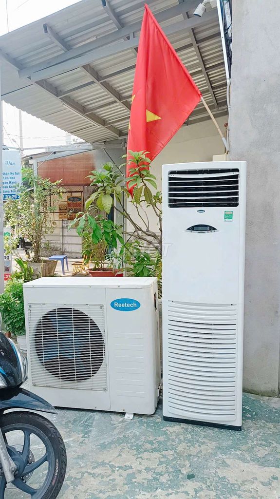 Máy lạnh reetech 5hp zin đẹp