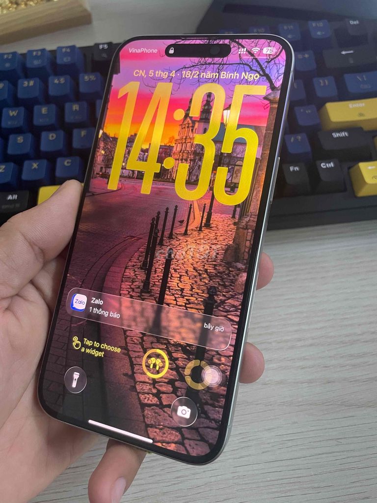 Apple iPhone 15 Pro Max 1TB Trắng 99%. Mua bán Điện thoại tại Thành phố Cà Mau Cà Mau được đăng bởi KMtrend hình 1