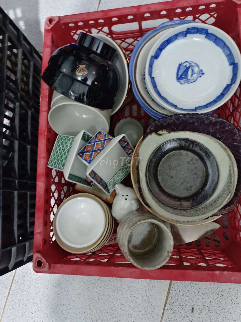 Đồ chén đĩa bát ly nhật bản và khác ( 2nd hand)