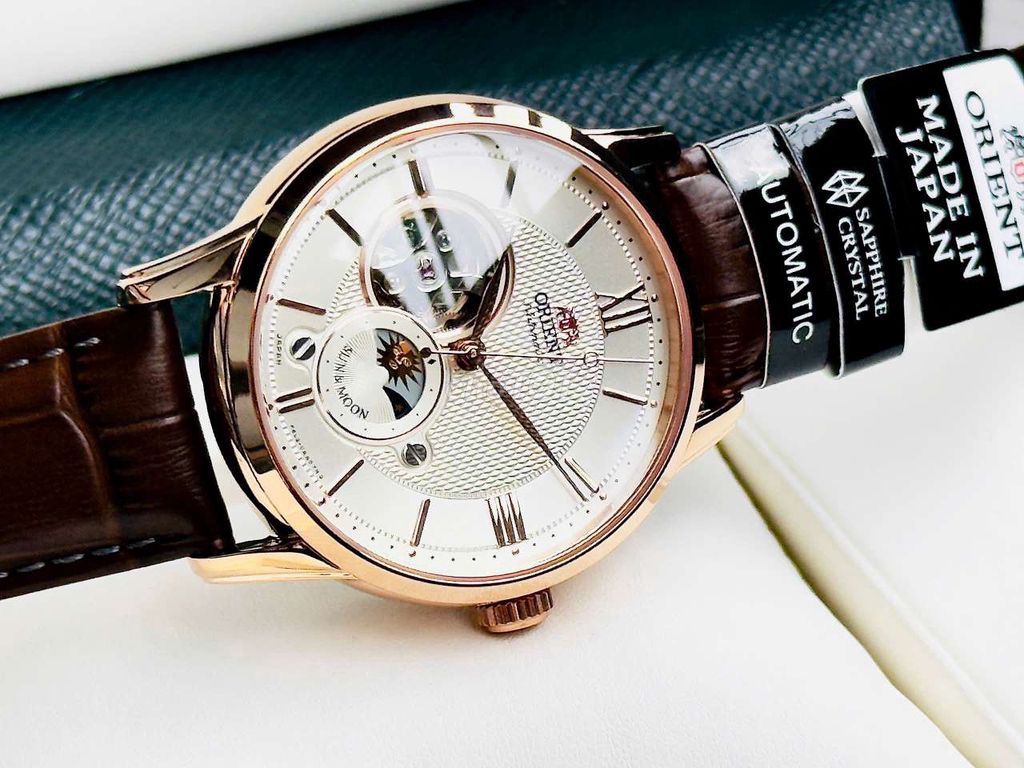 Đồng hồ Orient Sun and Moon Gen 4 Nam. Mua bán Đồng hồ tại Quận Cẩm Lệ Đà Nẵng được đăng bởi Lorencia Xách Tay hình 1