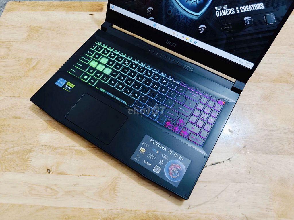 MSI Katana 2023 i5-13500H 16GB/512GB RTX 3050 15.6. Mua bán Laptop tại Quận Hoàng Mai Hà Nội được đăng bởi TNLAP  hình 1