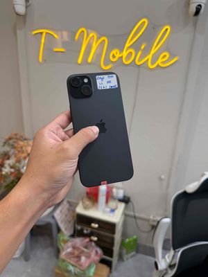 15 Plus 256Gb Quốc Tế zin all đen mỹ