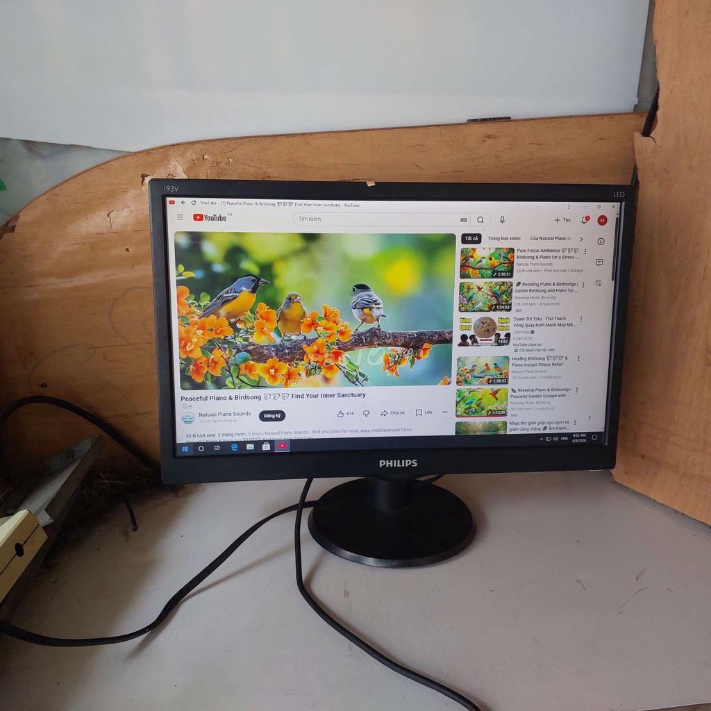 Màn hình Philips LED 19" mỏng gọn . Mua bán Phụ kiện (Màn hình, Chuột...) tại Quận 11 Tp Hồ Chí Minh được đăng bởi hb computer hình 1