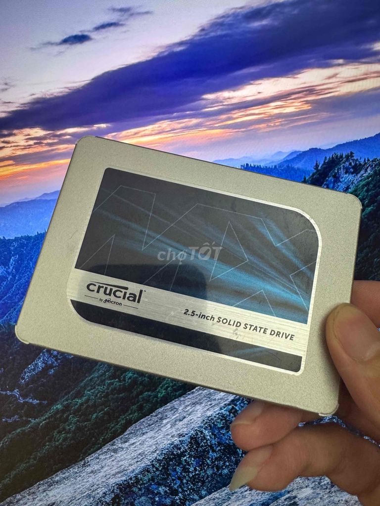 Ổ cứng SSD Crucial MX500 1000GB SATA. Mua bán Linh kiện (RAM, Card...) tại Quận Gò Vấp Tp Hồ Chí Minh được đăng bởi Lappy Store hình 1