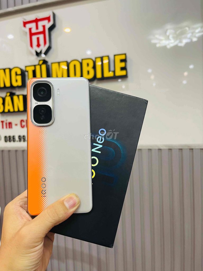 IQOO Neo 10 5G 256GB Trắng cam. Mua bán Điện thoại tại Quận Liên Chiểu Đà Nẵng được đăng bởi Hoàng Tú Mobile hình 1