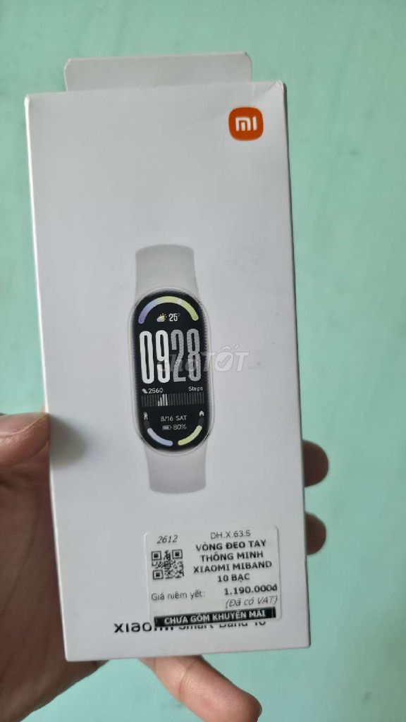 Xiaomi Smart Band 10 BẠC. Mua bán Thiết bị đeo thông minh tại Thành phố Mỹ Tho Tiền Giang được đăng bởi Minh hình 1
