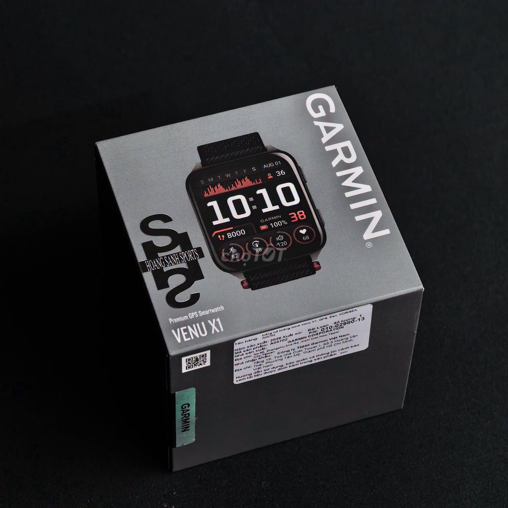 Garmin Venu X1 Đen Sapphire Chính Hãng Newseal. Mua bán Thiết bị đeo thông minh tại Quận Tân Phú Tp Hồ Chí Minh được đăng bởi HOÀNG SANH hình 1