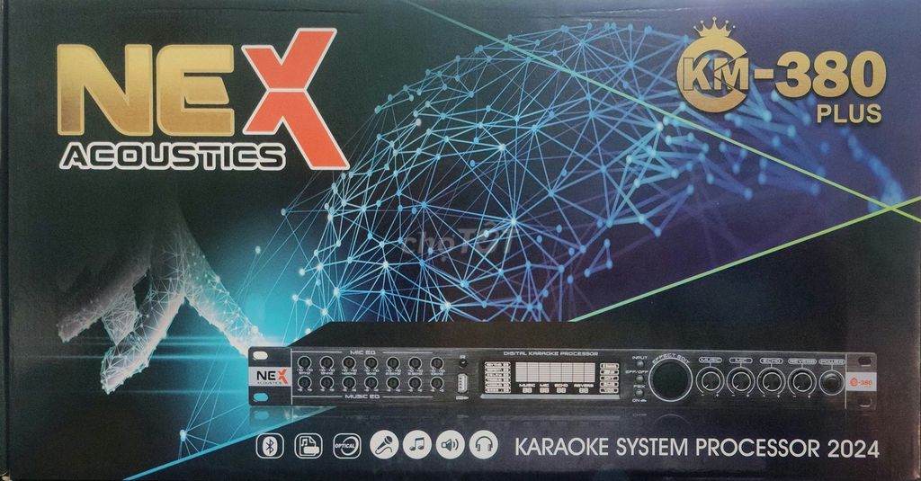 Vang cơ lai số Nex KM-380Plus Echo,reverb