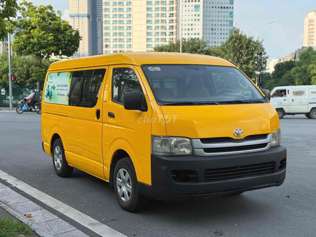 Toyota Hiace 2008 van 3 chỗ tải 940kg chạy phố. Mua bán Ô tô tại Quận Bắc Từ Liêm Hà Nội được đăng bởi Tô Văn Tiến hình 1