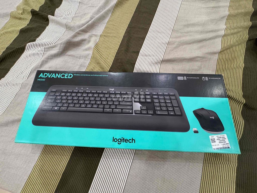 Combo bàn phím chuột Logitech MK540 Đen. Mua bán Phụ kiện (Màn hình, Chuột...) tại Quận 11 Tp Hồ Chí Minh được đăng bởi Quý hình 1