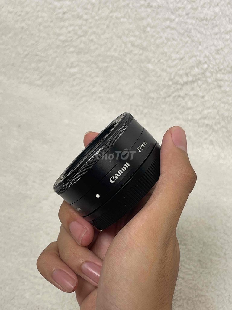 Ống kính Canon EF-M 22mm f2 STM Đen. Mua bán Máy ảnh, Máy quay tại Thành phố Dĩ An Bình Dương được đăng bởi Mạnh Hưng hình 1