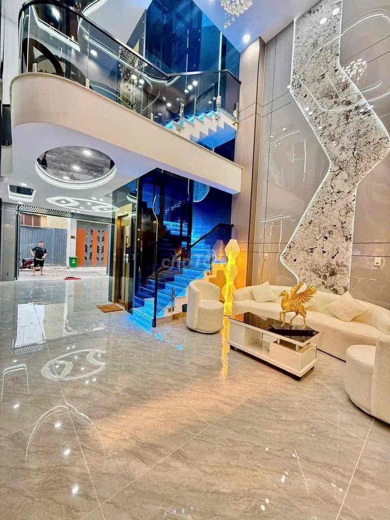 🏠 NHÀ PHỐ CAO CẤP 5 TẦNG FULL NỘI THẤT CAO CẤP , 4PN-6WC, P.TMT,Q12 🏠