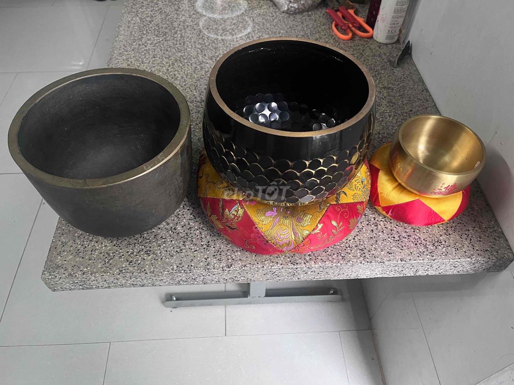 Chuông đồng 10cm thờ cúng thiền định