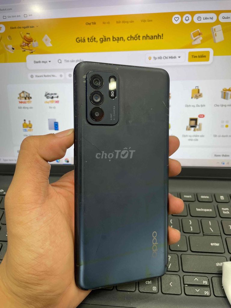 OPPO Reno6 Z 5G 128GB Đen. Mua bán Điện thoại tại Quận 8 Tp Hồ Chí Minh được đăng bởi Lê Nguyễn Phúc Lộc hình 1