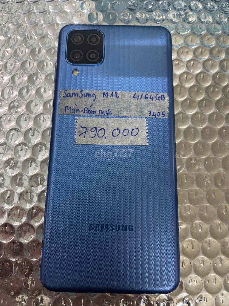 Samsung Galaxy M12 4/64gb màn đóm mực. Mua bán Điện thoại tại Quận Ninh Kiều Cần Thơ được đăng bởi Cầm Đồ Anh Quý hình 1