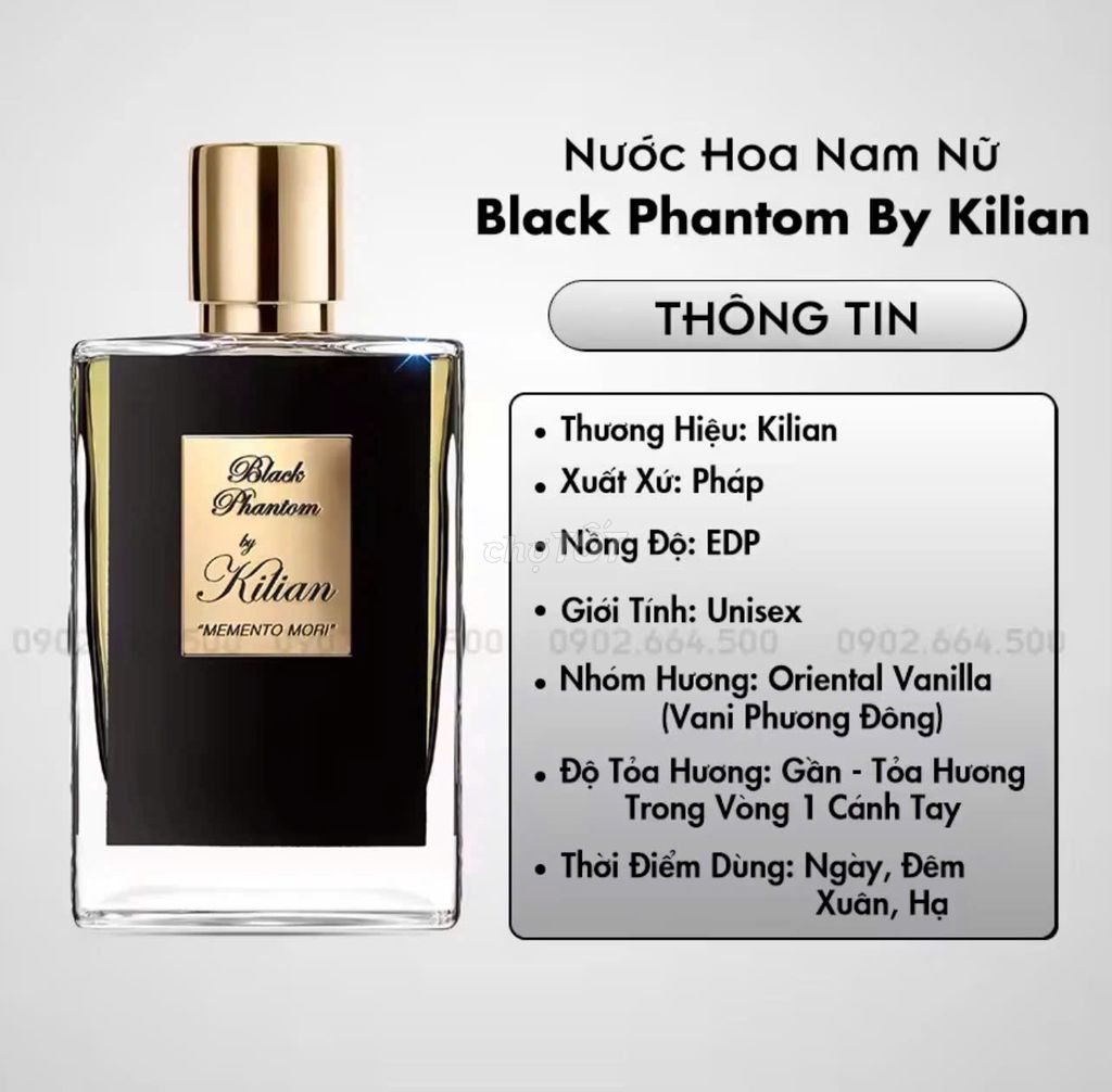 Nước hoa Unisex Black Phantom by Kilian 50ml