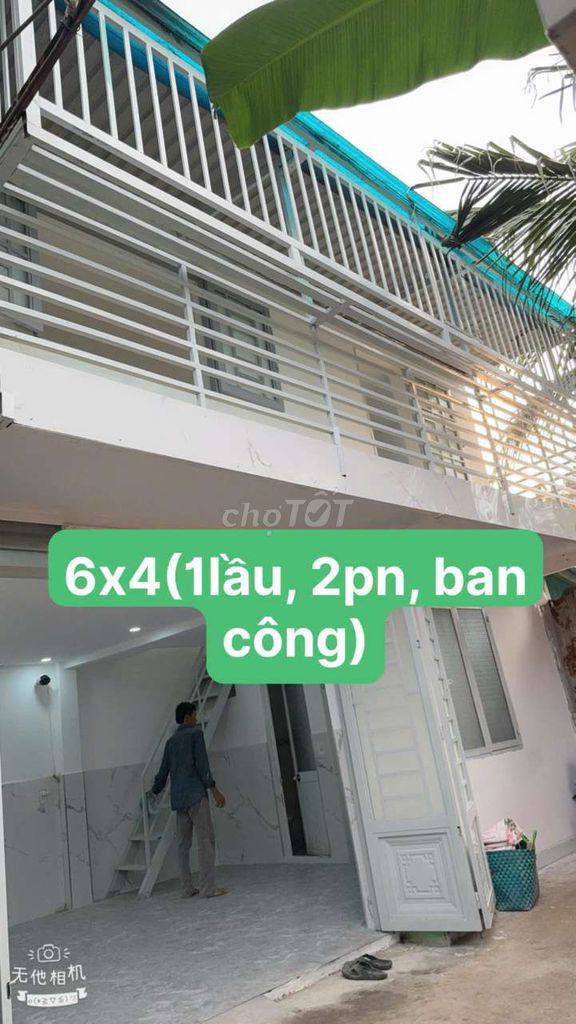 BÁN NHÀ 24M2 CÓ LẦU 2PN HẺM CHÙA VIÊN MINH MỚI TINH