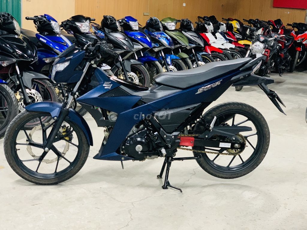 XE MÁYTHANH TÙNG_SATRIA 150 XANH NHÁM CÓ TRẢ GÓP. Mua bán Xe máy tại Quận Nam Từ Liêm Hà Nội được đăng bởi THANH TÙNG hình 5