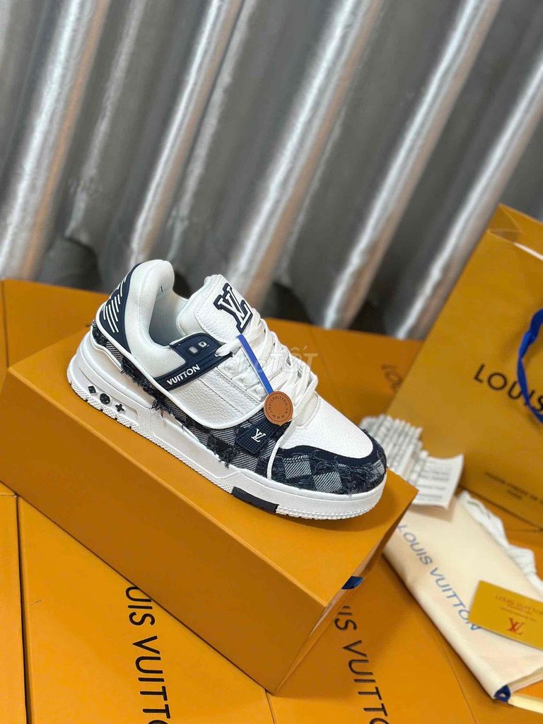 Giày Louis Vuitton LV Trainer Da. Mua bán Giày dép tại Huyện Chương Mỹ Hà Nội được đăng bởi Shop Cường Thịnh Luxury hình 7