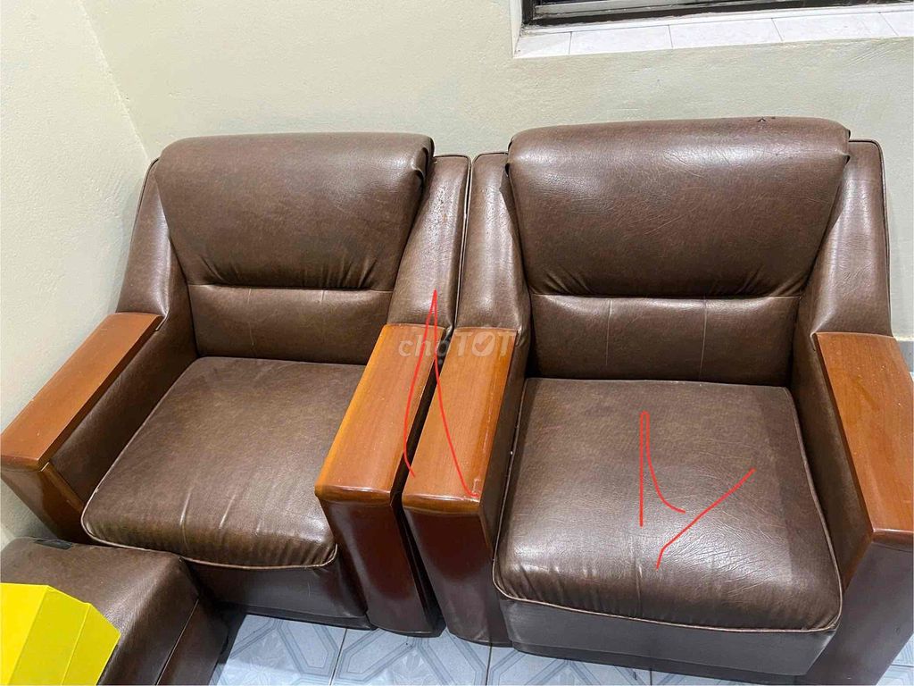 bộ sofa da. Mua bán Bàn ghế tại Quận Đống Đa Hà Nội được đăng bởi Mr Hoàng hình 1