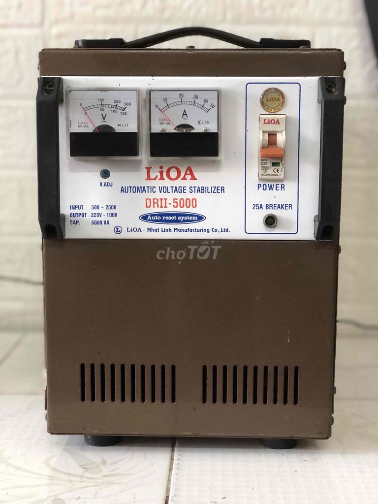 Ổn áp Lioa DRII-5000 Đã sử dụng. Mua bán Nội thất, đồ gia dụng khác tại Huyện Đông Hưng Thái Bình được đăng bởi Huy Nguyễn hình 1