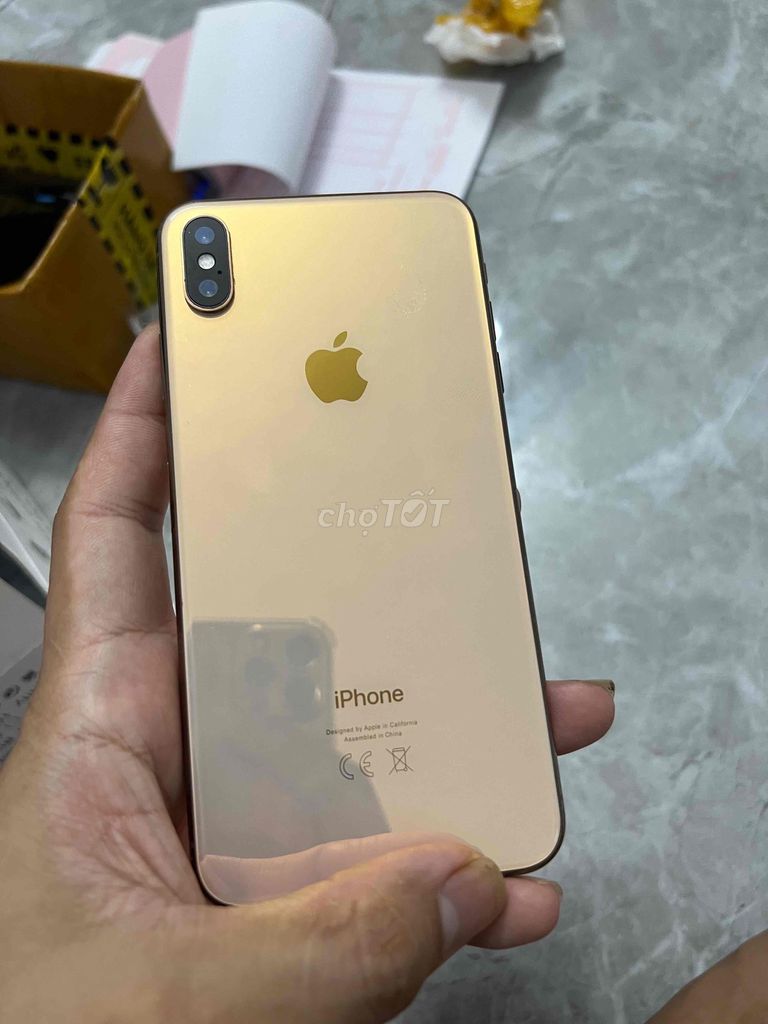 Apple iPhone Xs Max 64GB Vàng Đã sử dụng. Mua bán Điện thoại tại Huyện Kim Sơn Ninh Bình được đăng bởi Keng  hình 1
