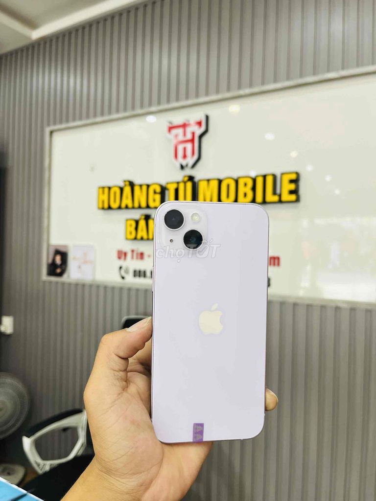 Apple iPhone 14 Plus 128G Tím. Mua bán Điện thoại tại Quận Liên Chiểu Đà Nẵng được đăng bởi Hoàng Tú Mobile hình 1
