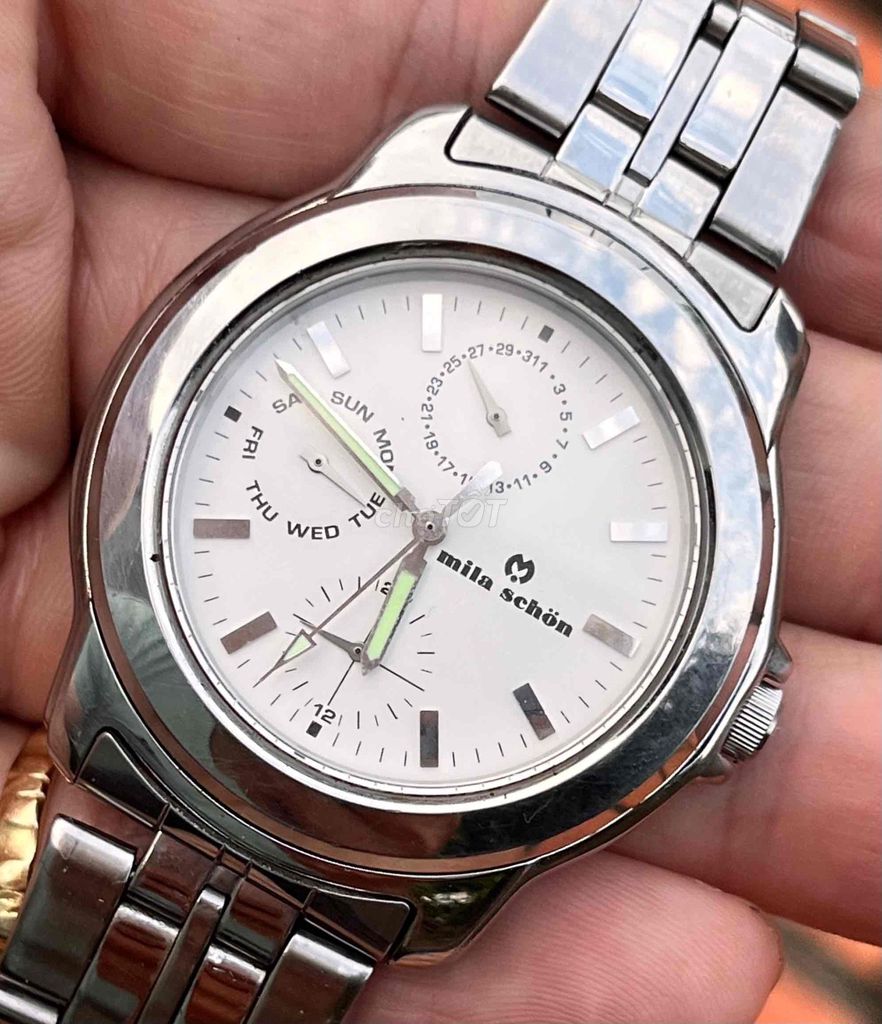 ĐỒNG HỒ MILA SCHON SIZE 38. Mua bán Đồng hồ tại Huyện Xuyên Mộc Bà Rịa - Vũng Tàu được đăng bởi ĐỒNG HỒ LỎ hình 4