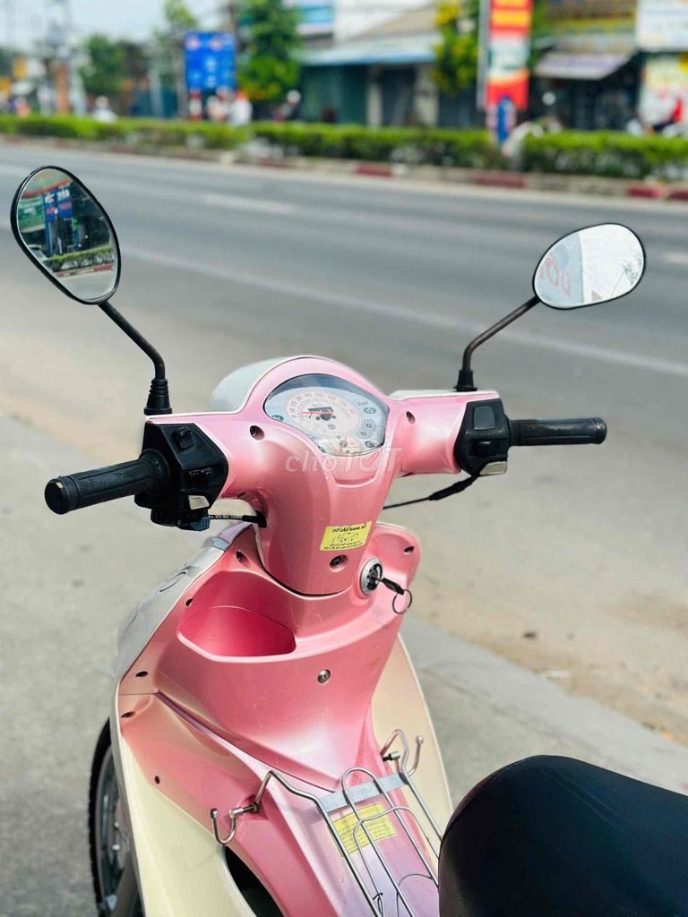 SYM Angela 50 Trắng hồng. Mua bán Xe máy tại Thành phố Thuận An Bình Dương được đăng bởi Quân Anh Phạm hình 2