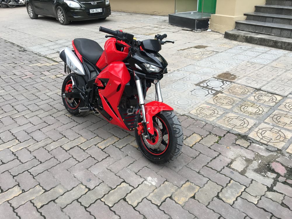 Ducati Monster 110 màu đỏ độ chất 2019