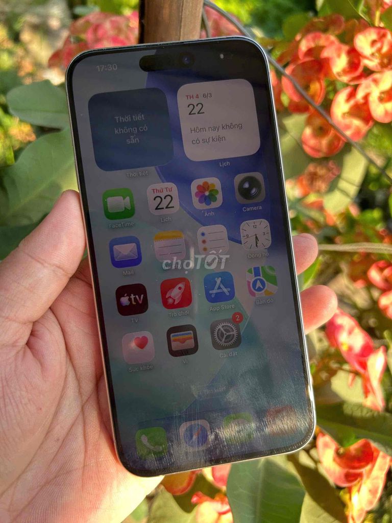 iPhone 15 Pro Max 256GB titan đẹp keng pin cao zin. Mua bán Điện thoại tại Thành phố Sa Đéc Đồng Tháp được đăng bởi trần văn minh hà hình 1