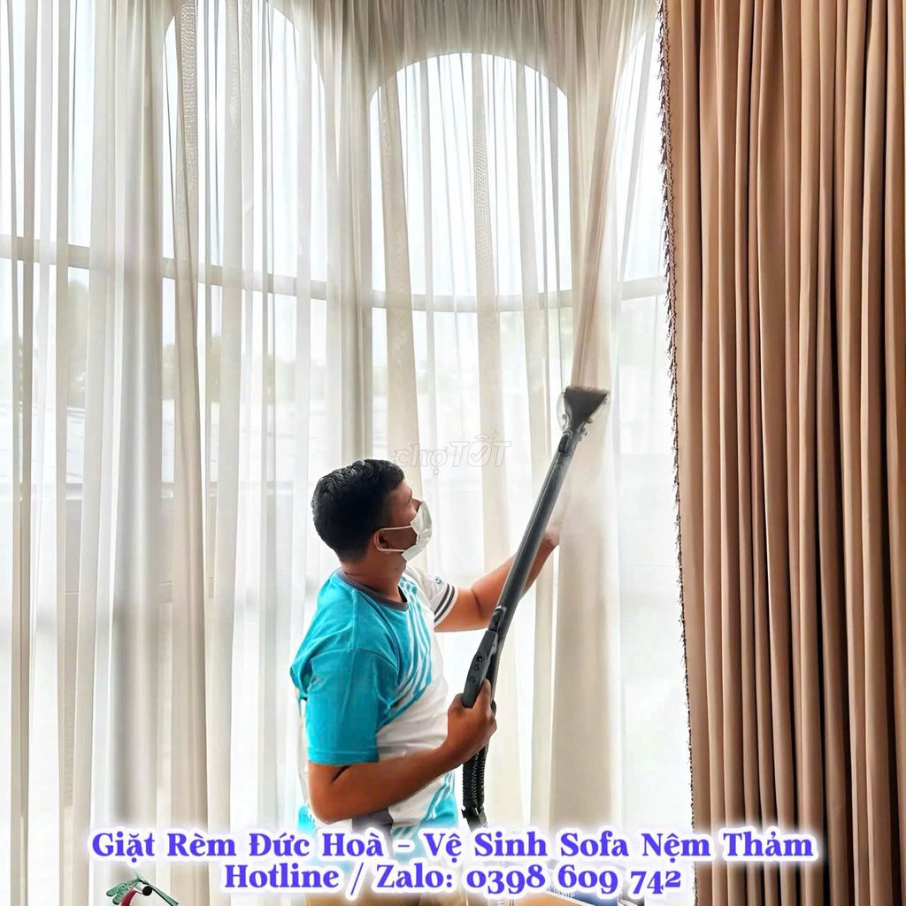 Giặt rèm cửa Đức Hòa, Long An. Dịch vụ tại Huyện Đức Hòa Long An được đăng bởi Dịch vụ vệ sinh và sửa chữa điện tại nhà ở Đức Hòa Long An hình 1