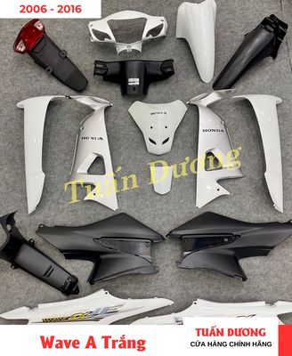 Dàn Áo Wave 100, Wave Lớn Cao Cấp, Wave A Trắng. Mua bán Phụ tùng xe tại Quận Hà Đông Hà Nội được đăng bởi Phụ Tùng Xe Tuấn Dương