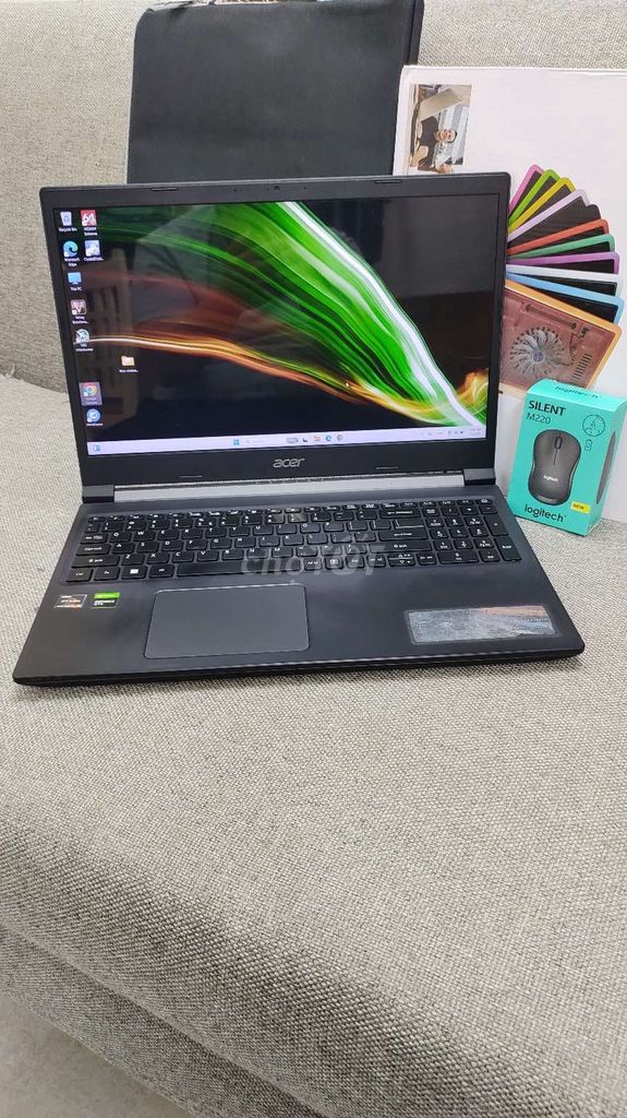 Acer Aspire Ryzen 5 16GB GTX 1650 Đen. Mua bán Laptop tại Quận Tây Hồ Hà Nội được đăng bởi Đặng Cao Sơn hình 1