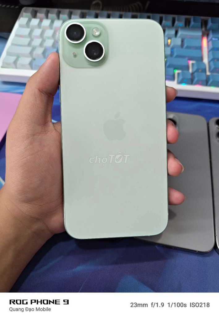 Apple iPhone 15 Plus 128GB Xanh lá 87%. Mua bán Điện thoại tại Quận Hà Đông Hà Nội được đăng bởi Đạo Nguyễn hình 1